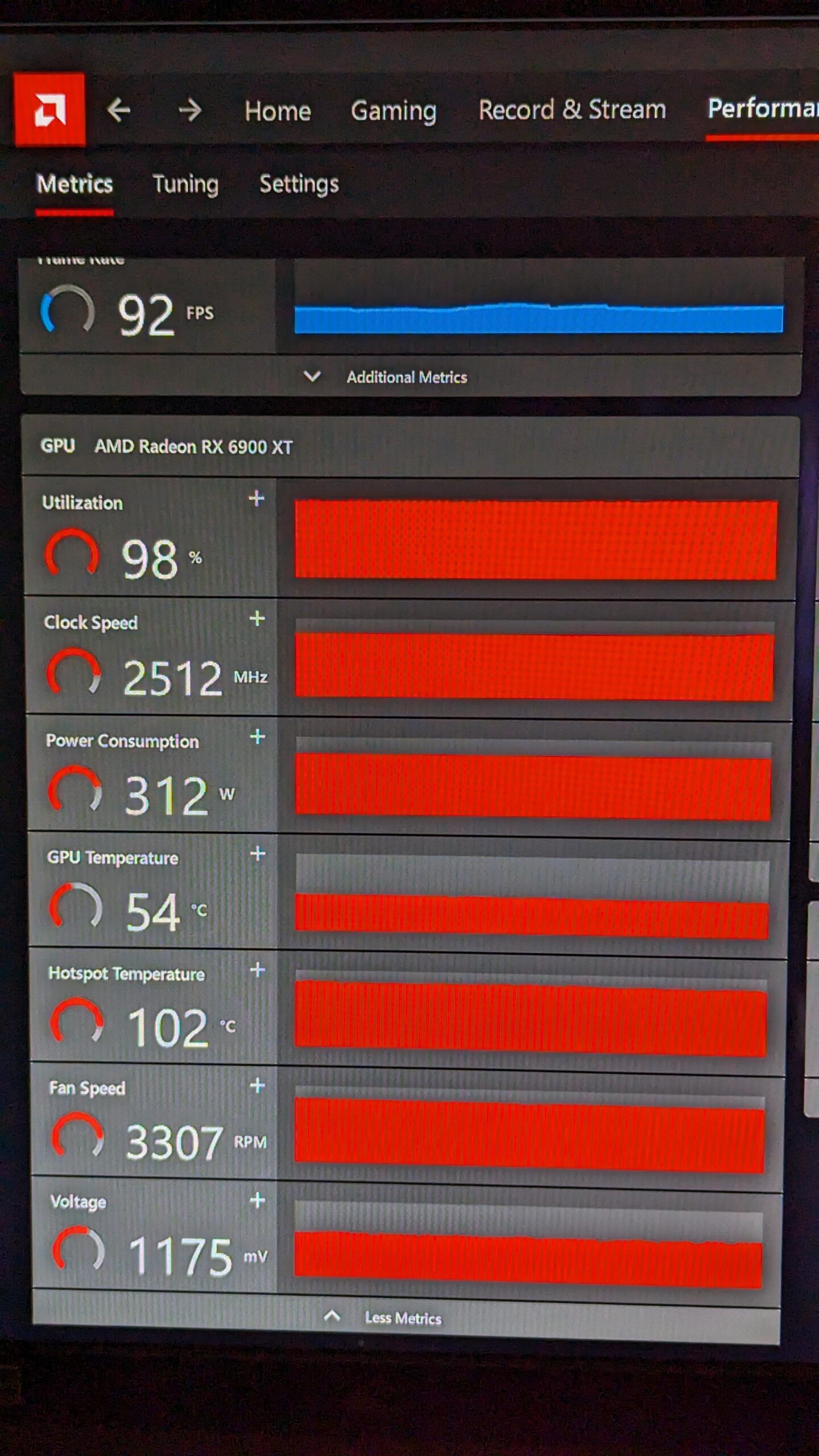 Gpu & hotspot temps. Repaste? Gpu & hotspot temps. Repaste?