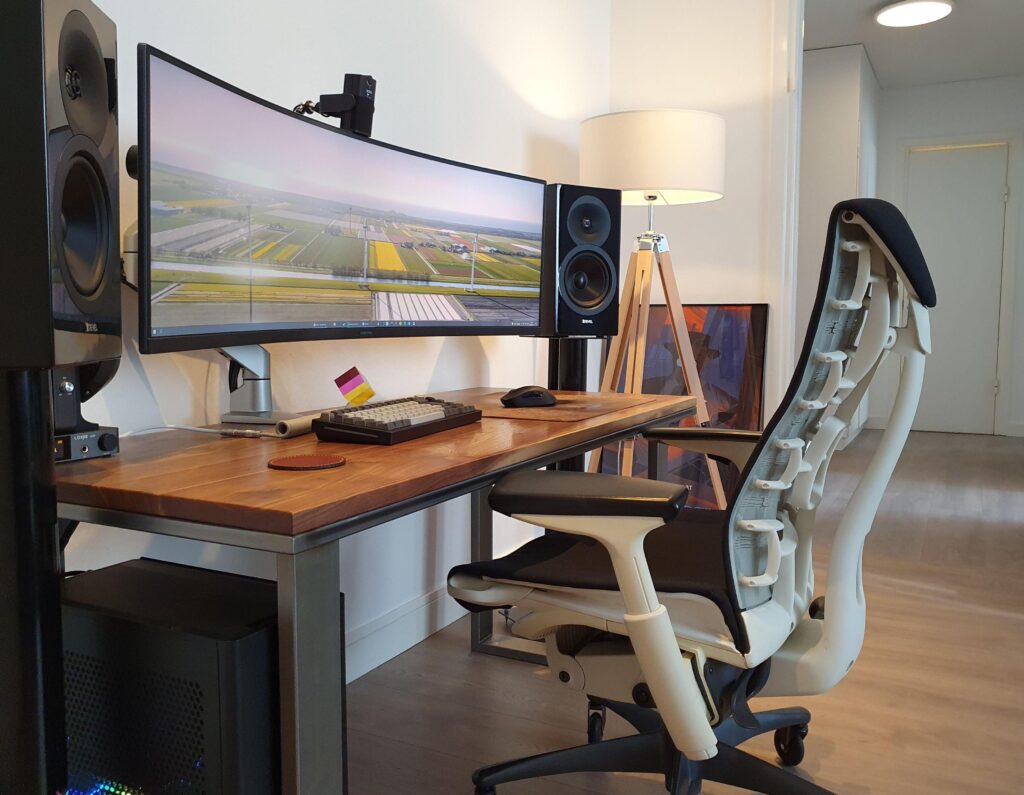 Went for a clean look to fit in my new apt's living room