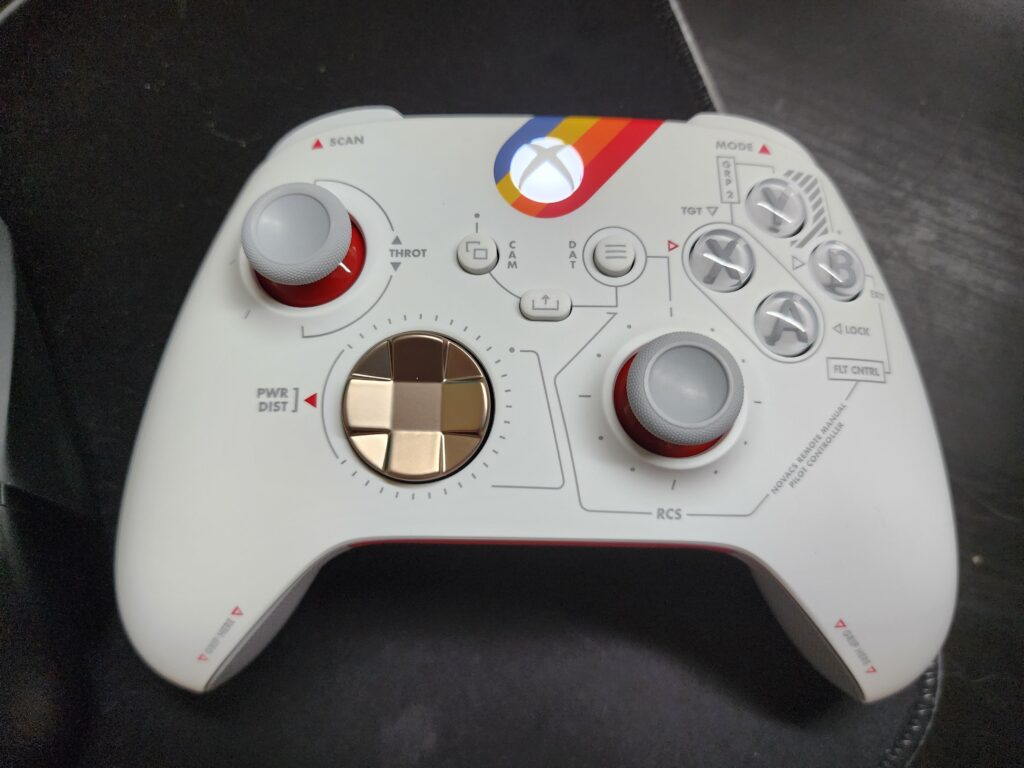 The game might be a big disappointment but the Starfield xbox controller looks pretty amazing still in my opinion