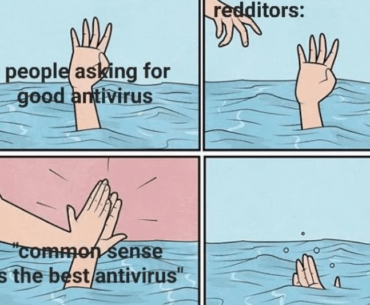Its not wrong. Windows defender works perfectly fine so long as you don't download stupid crap or go to shady sites.