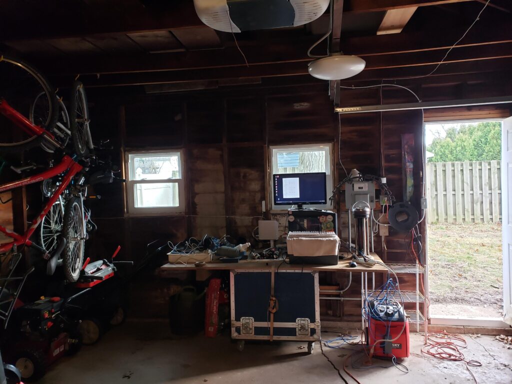 My Garage Battle Station