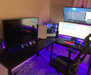 Need to finish cable management, but it’s a start