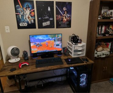 After years of using a laptop, I finally decided to treat myself with a PC!