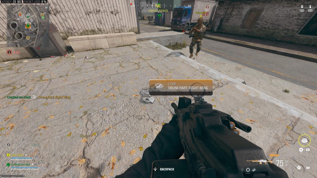 Does this just make a recon drone, or is it an easter egg? Found at power plant