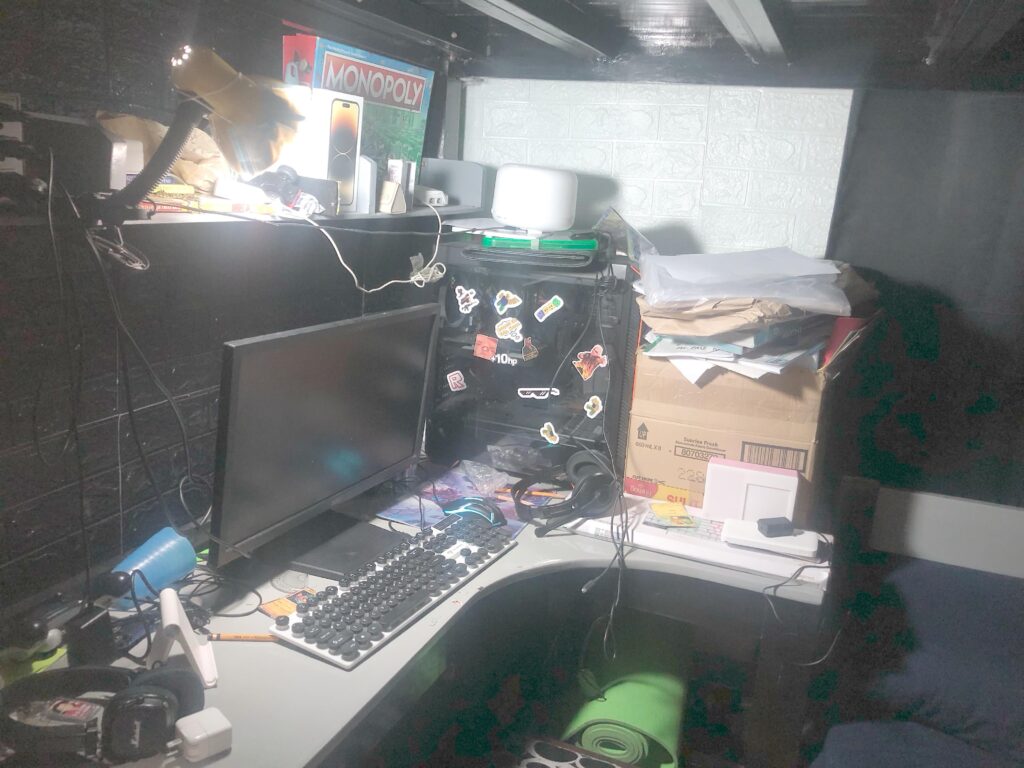 A mess which i call my loft