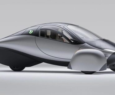 This new 3 wheeled solar-powered vehicle called “Aptera” looks very cyberpunk