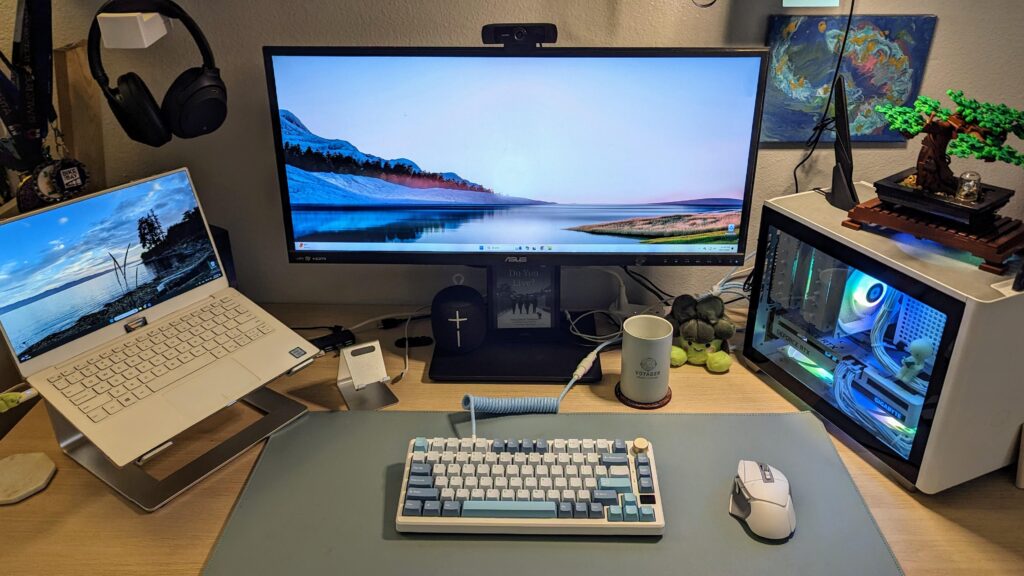 My first ever build and budget keeb setup