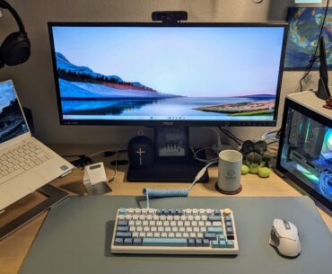 My first ever build and budget keeb setup