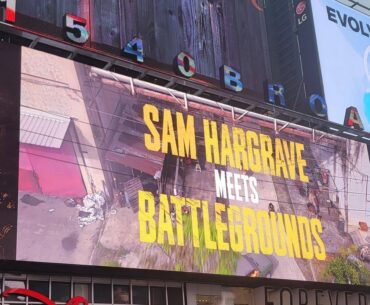 PUBG bought a billboard in New York City to advertise Rondo