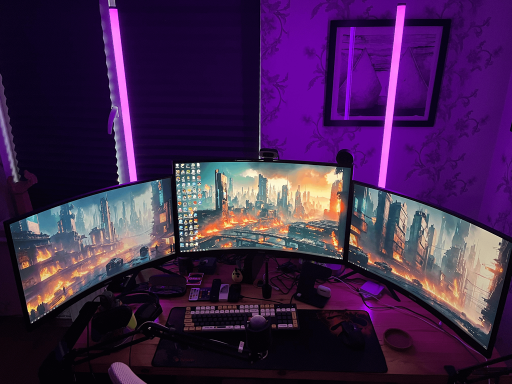 My cozy little setup