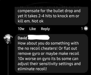 Lol recoil...blah blah blah
