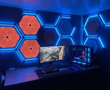 Added more nanoleafs 😅