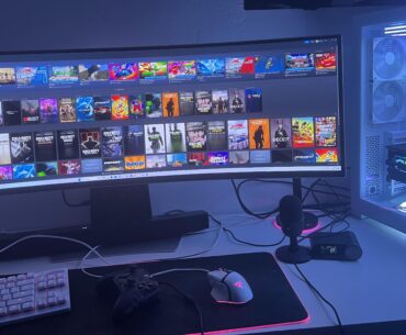 My new gaming setup
