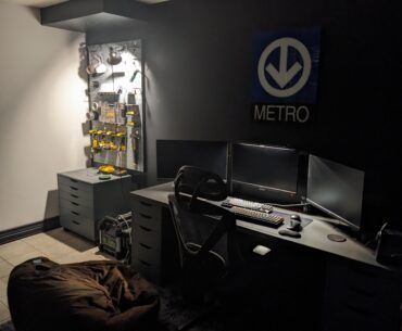 Basement battlestation