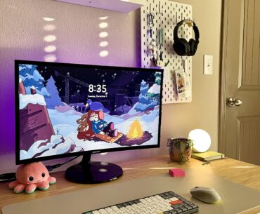 Updated the battle station with a new pc