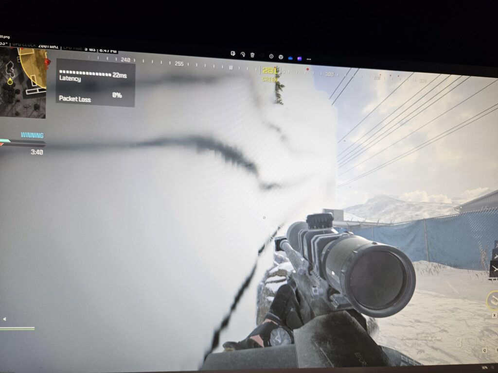 Is this a sign of to much overclocking on my gpu or just the game?