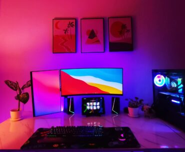 Work(twitch graphics) and Gaming Setup