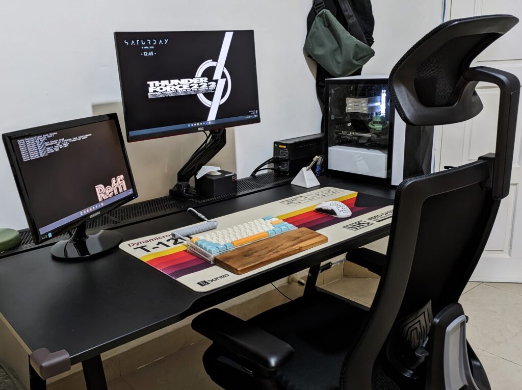new desk, new chair