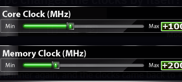 About MSIAfterburner: I dont understand nothing about overclocking, and I dont want to do it; I installed afterburner just to check FPS and temp in games; but I noticed that the core clock is at +100, and memory at +200; I didnt touched those. Is it normal? The pc changes the clocks by itself?