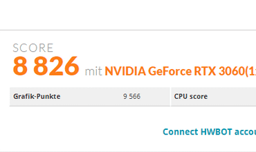 1000points more! RTX 3060, Ryzen 5 2600 4.00ghz :D