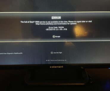Can’t play WW2
