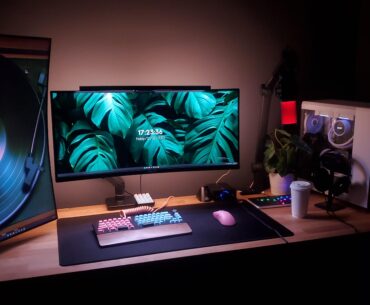 Got inspired by everyone, so I finally decided to clean up and share my setup