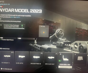 Gun attachments not unlocking?