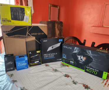 My first gaming pc build.