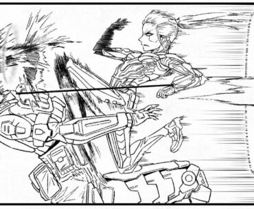 {CRUSADERS22295-ep4.}The recent progress of my comic works