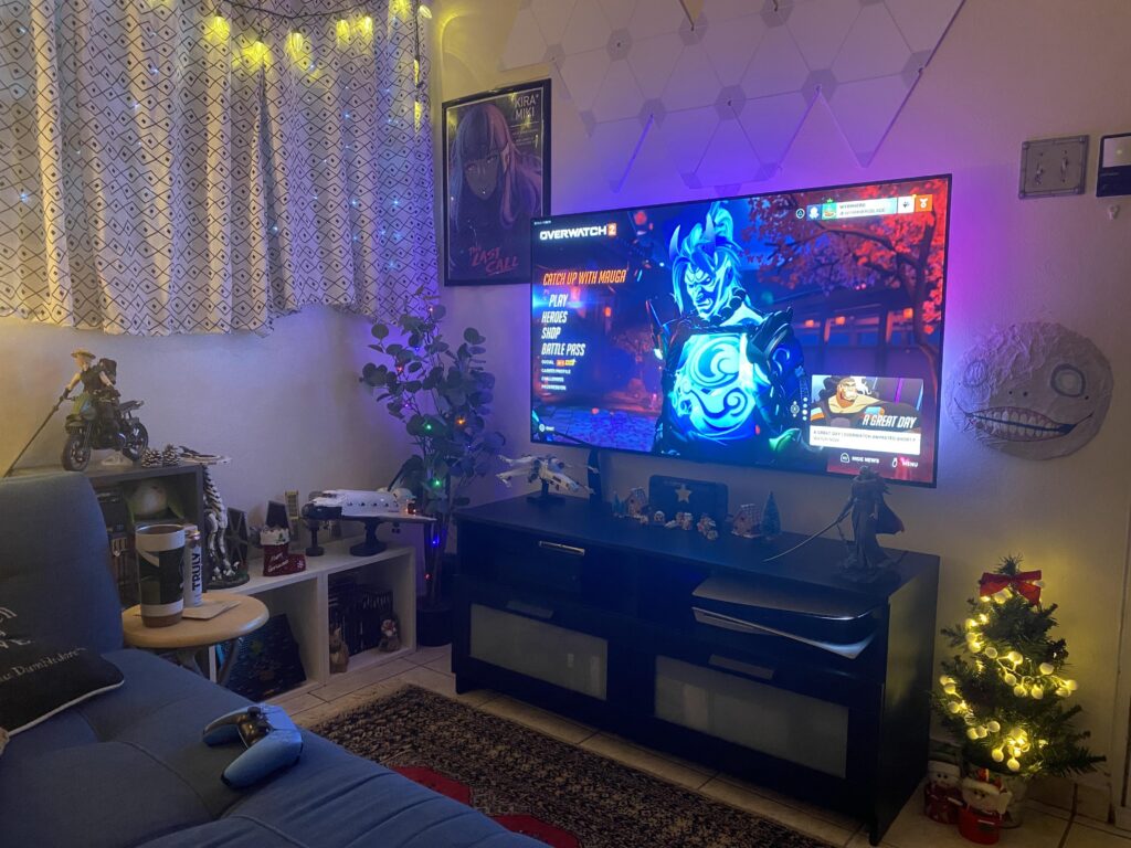Game night setup