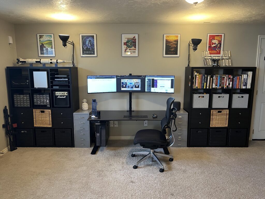 My WFH battle station