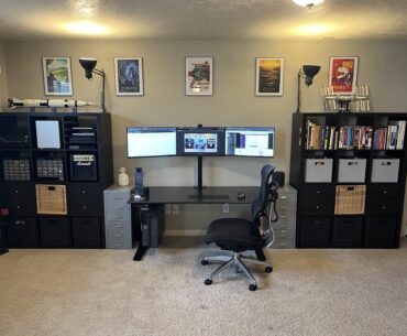 My WFH battle station