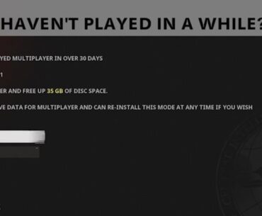 Haven’t played in days message