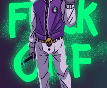 running a cyberpunk-themed d&amp;d campaign, this is my younger brother's character