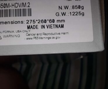 Got a new motherboard, why do it have a "Cancer and Reproductive Harm" warning on it? My headset box also have one.