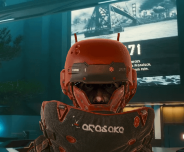 POV: The security system alerts that a threat "composed of a singular armed merc" has entered the building
