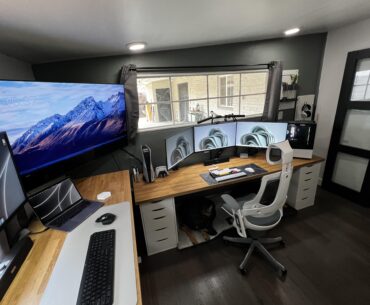Double home office + gaming room after major reno
