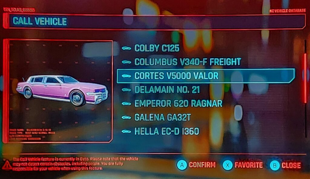 Is there seriously no way to change vehicle color?