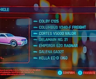 Is there seriously no way to change vehicle color?