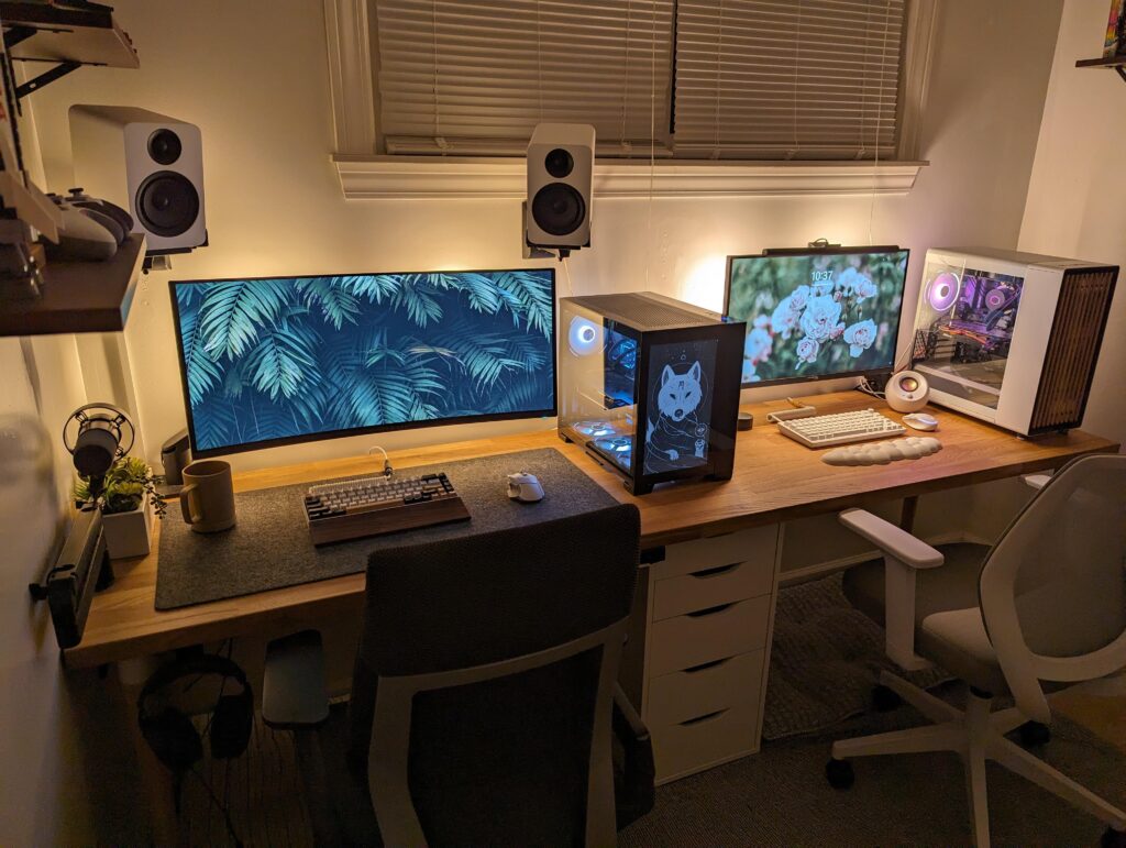 Built her first PC this month to go along with mine