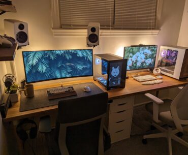 Built her first PC this month to go along with mine