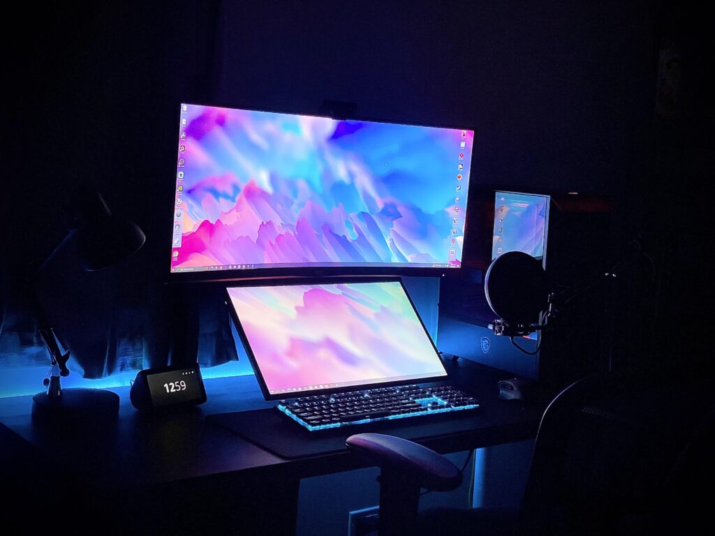 Thought I’d try out a new monitor configuration