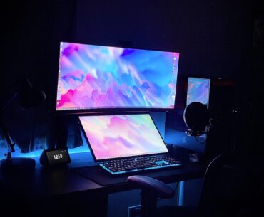 Thought I’d try out a new monitor configuration