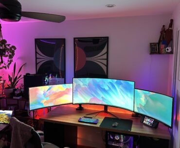 Desk by day, tanning bed by night