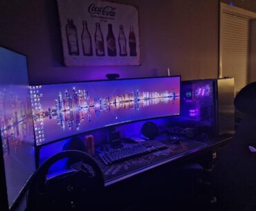 Current setup in my apartment living with 2 kids!