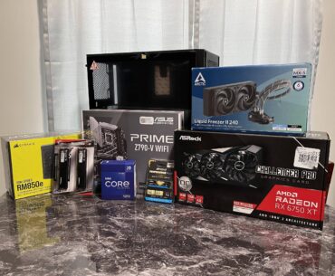 Daughter wanted a new computer, I give the gift of “build it yourself”