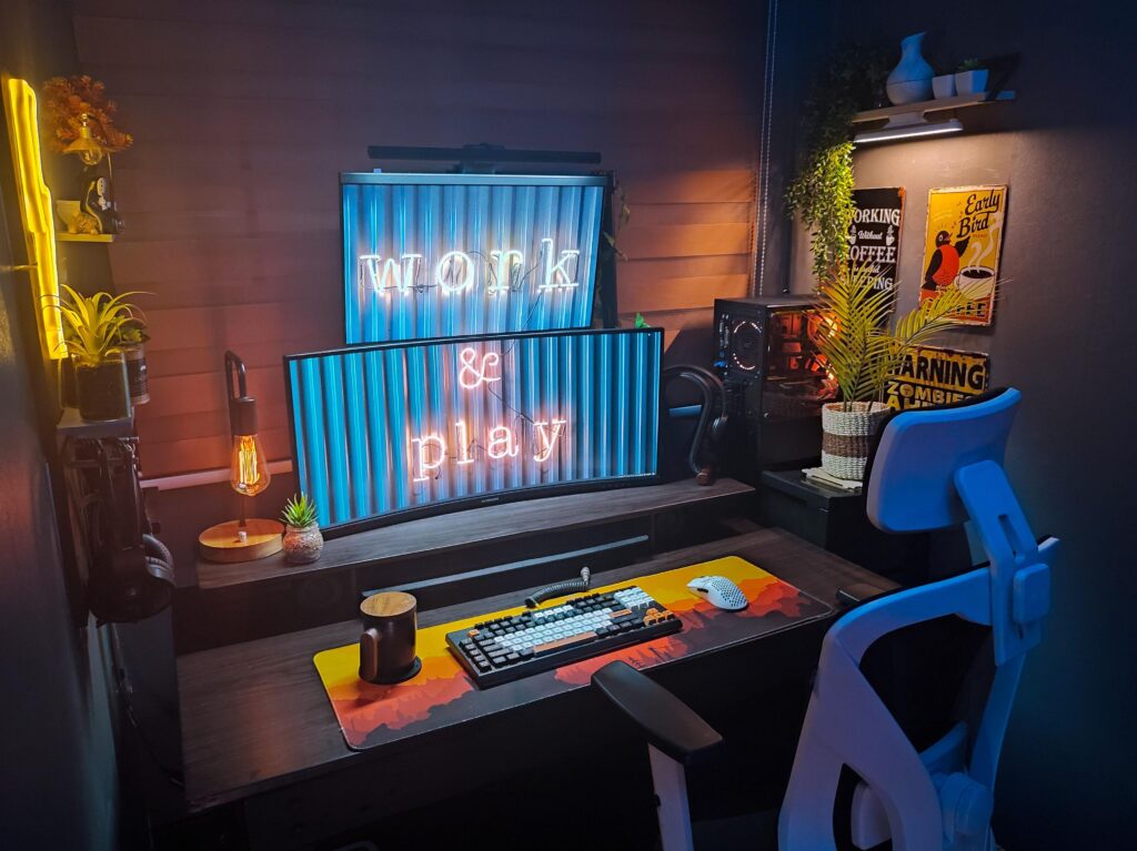 Work and Play All Day! My budget batllestation ⚔️💣