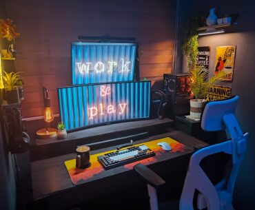 Work and Play All Day! My budget batllestation ⚔️💣