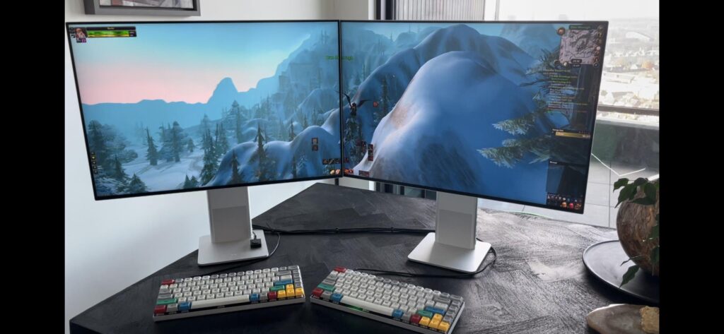 Two 3:2 4K+ setup