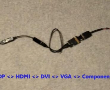USB-C to SCART adapter(s)